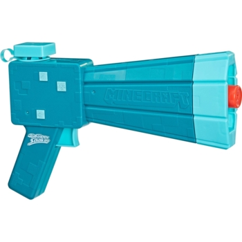 Водний бластер Hasbro Nerf Super Soaker Minecraft Glow Squid (F7600) - Pampik