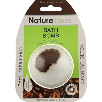 Бомбочка для ванни Nature Code Bath bomb Japanese Detox, 100 г - Pampik