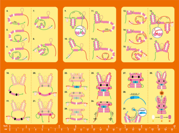 Набор для творчества Avenir Кролик из бисера (CH221883) - Pampik - 5