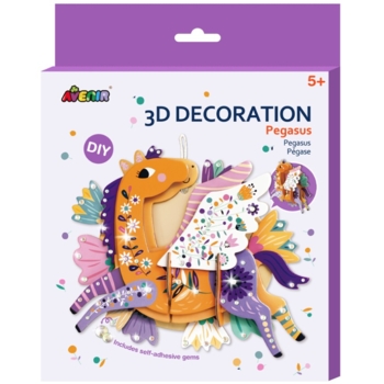 Набор для творчества Avenir 3D-аппликация Пегас (PZ215069) - Pampik