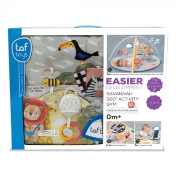 Розвиваючий музичний килимок Taf Toys Savannah 360 °, з дугами (12785) - Pampik - 9