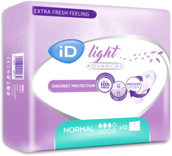 Урологічні прокладки iD Light Advanced Normal, 12 шт. - Pampik - 2