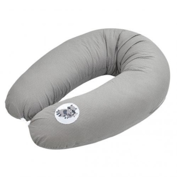 Подушка для беременных и кормления Papaella, 190х30 см, серый (8-31885) - Pampik