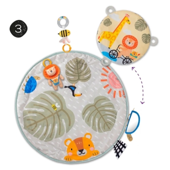 Розвиваючий музичний килимок Taf Toys Savannah 360 °, з дугами (12785) - Pampik - 7