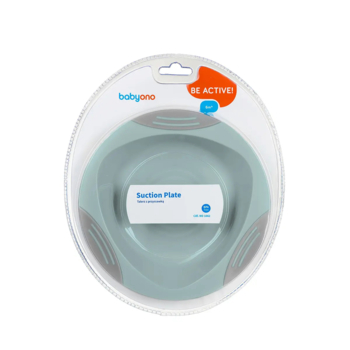 Тарелочка с присоской для детей BabyOno, зеленый (1062/04) - Pampik - 10
