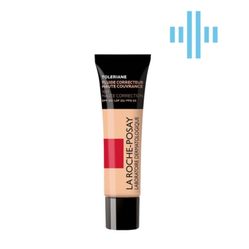 Коригуючий тональний флюїд La Roche-Posay Toleriane для чутливої ​​шкіри, SPF25, відтінок 09, 30 мл - Pampik