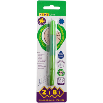 Ручка шариковая ZiBi Kids Line для левши в ассортименте, 1 шт. (ZB.2001-01-1) - Pampik - 3
