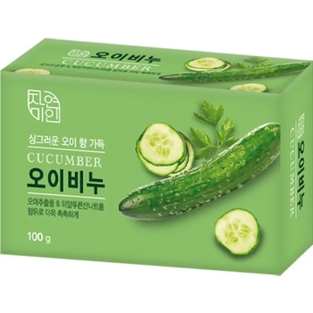 Мило для обличчя та тіла Mukunghwa Cucumber, 100 г - Pampik