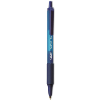 Ручка шариковая BIC Soft Feel Fine, синий, 3 шт. (893221) - Pampik - 2