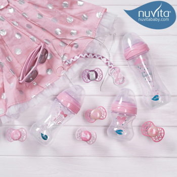 Пляшка для годування Nuvita Mimic Collection, антиколікова, 150 мл, рожевий (NV6011ROSA) - Pampik - 11