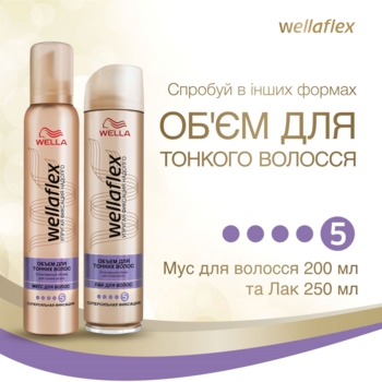 Лак для волосся Wella Wellaflex Об'єм для тонкого волосся Суперсильної фіксації, 75 мл - Pampik - 9