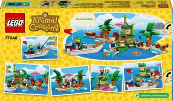 Конструктор LEGO Animal Crossing Острівна екскурсія Kapp'n на човні, 233 деталі (77048) - Pampik - 9