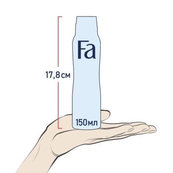 Дезодорант-аерозоль Fa Ритми островів Fiji Dream аромат кавуна та іланг-ілангу, 150 мл - Pampik - 4