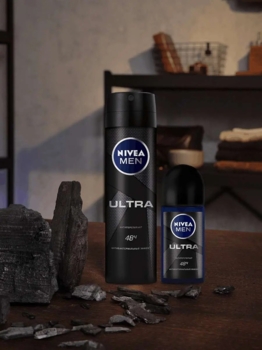 Дезодорант-антиперспірант Nivea Men Ultra, роликовий, 50 мл - Pampik - 3