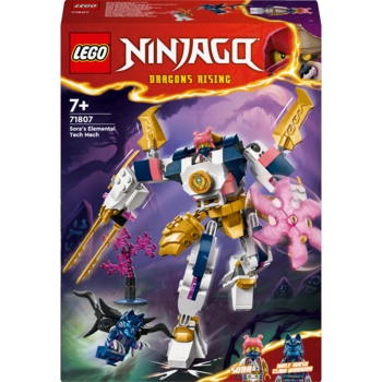 Конструктор LEGO NINJAGO Робот технічної стихії Сори, 209 деталей (71807) - Pampik