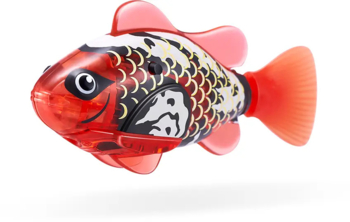 Интерактивная игрушка Pets & Robo Alive S3 Роборыбка, красная (7191-1) - Pampik - 2