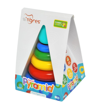 Маленька пірамідка Tigres, у коробці (39816) - Pampik - 2