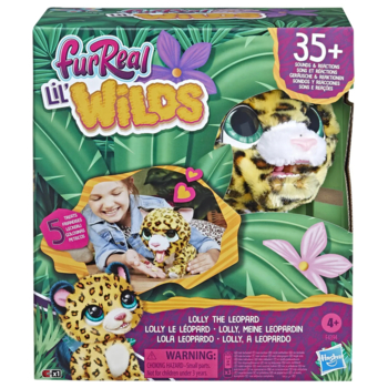 Інтерактивна м'яка іграшка Hasbro FurReal Friends Леопард Лоллі (F4394) - Pampik