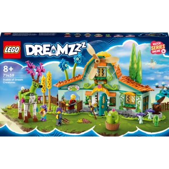 Конструктор LEGO DREAMZzz Стайня казкових істот, 681 деталь (71459) - Pampik
