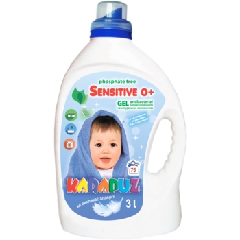 Гель для прання дитячої білизни Карапуз Sensitive, 3 л - Pampik