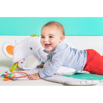 Розвиваючий килимок Bright Starts Tummy Time Prop&Play (10841) - Pampik - 8