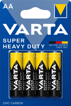 Батарейка Varta Superlife AA Bli Zinc-Carbon, 4 шт. (2006101414) - Pampik