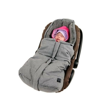 Теплый конверт Kaiser Ella, флисовый, антрацит меланж (65338324) - Pampik - 3