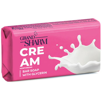 Мыло Grand Sharm Увлажняющий крем, 70 г - Pampik
