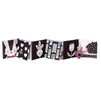 Розвиваюча книжка-розкладачка Taf Toys Садик у місті Зайчики (13065) - Pampik