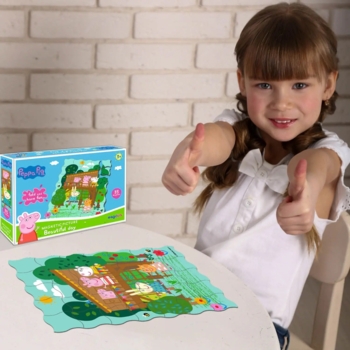 Набір магнітів Magdum Свинка Пеппа Магнітна картина Чудовий день, 35 шт (МЕ 5031-07) - Pampik - 7