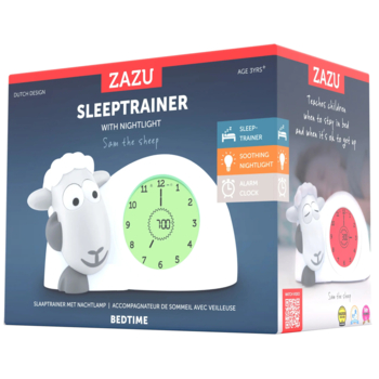 Ночник-тренер сна Zazu Ягненок Сэм, серый (ZA-SAM-01) - Pampik - 9