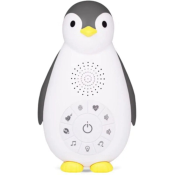 Нічник та музичний бокс Zazu Пінгвіня Зоє, сірий (ZA-ZOE-01) - Pampik
