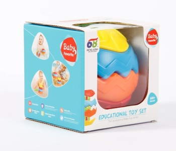 Іграшка розвиваюча Lindo М'яч-пазл (618-13) - Pampik - 3