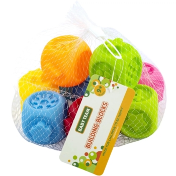 Набір кубиків, що розвивають Baby Team 10 шт. (8875) - Pampik - 4