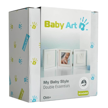 Потрійна рамка Baby Art, з смужками і відбитками (3601095400) - Pampik - 5