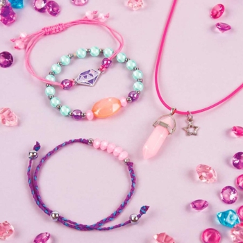 Набор для создания украшений Make It Real Магические камешки (MR1211) - Pampik - 4