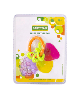 Игрушка-прорезыватель Baby Team Фрукты (8470) - Pampik - 4