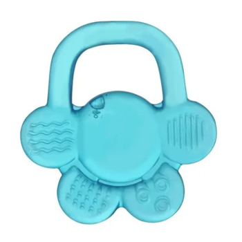 Прорезыватель BabyOno Цветок, голубой (1018) - Pampik