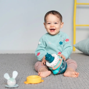 Розвиваюча пірамідка Taf Toys Полярне сяйво Кролик (12445) - Pampik - 6