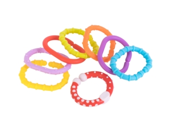 Игровой набор Baby Team Веселые колечки, 8 шт. (8860) - Pampik - 2