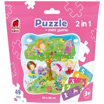 Пазли Vladi Toys 2 в 1 Феї з міні-грою, 49 елементів (RK1140-02) - Pampik