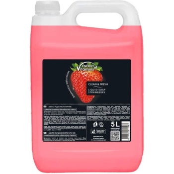 Рідке мило Energy of Vitamins Полуничне, 5 л - Pampik