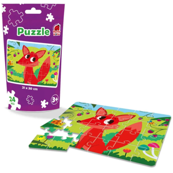 Пазлы Vladi Toys Roter Kafer Лисичка, 24 элемента (RK1130-03) - Pampik - 2