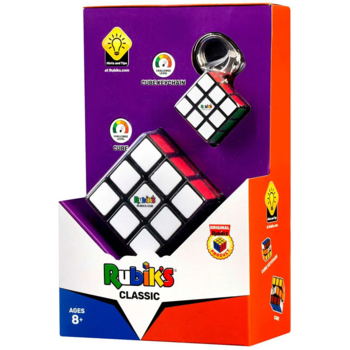 Набір головоломок 3х3 Rubik's Кубик та Міні-Кубік з кільцем (6062800) - Pampik - 4