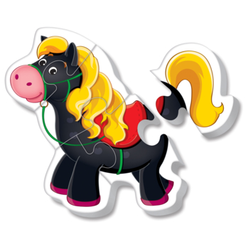 Бебі пазли Vladi Toys Ферма, 16 елементів (VT1106-86) - Pampik - 4