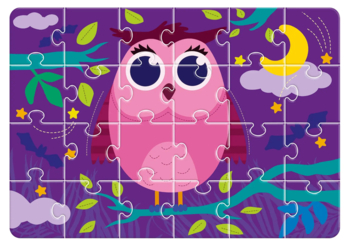 Пазлы Vladi Toys Roter Kafer Сова, 24 элемента (RK1130-02) - Pampik - 3