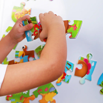 Пазли на магніті Vladi Toys Мої перші ігри Курка та курча, 12 елементів (VT3205-78) - Pampik - 5