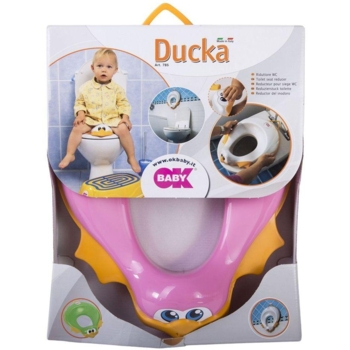 Накладка на унітаз OK Baby Ducka, рожевий (37856630) - Pampik - 4