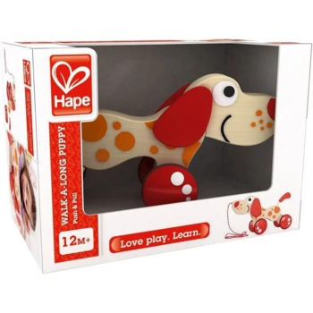 Дерев'яна каталка Hape Песик (E0347) - Pampik - 6