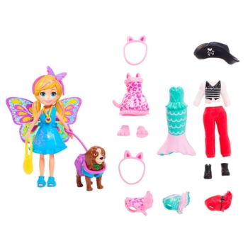 Набір Polly Pocket Маленька модниця з улюбленцем (GDM15) - Pampik